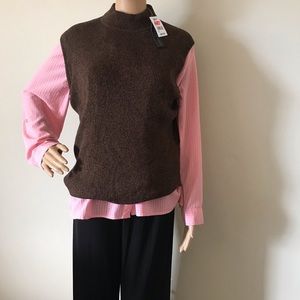 Preswick & Moore Brown 🎃 Vest NWT